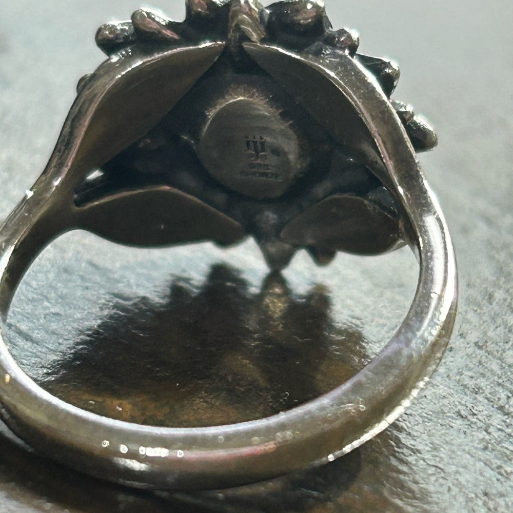 James Avery Sunflower Ring Gem